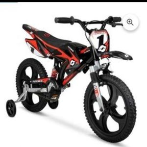 16inches hyper red and black bike for kids ages 4-6 years,  new in box